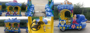 ocean trackless train ride manufacturer