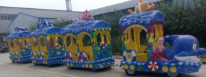 ocean trackless train ride supplier