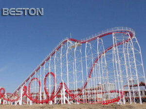 3-loop Roller Coaster For Sale