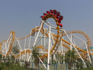 Suspended roller coaster ride manufacturer and supplier
