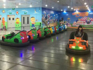 Electric Ground Grid Bumper Car Ride For Sale