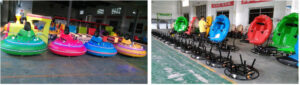 spin zone bumper car In beston factory