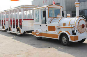 Cheap tourist trackless train