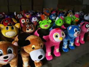 Animal battery operated car rides