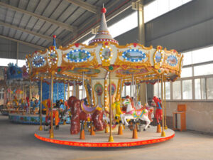 16 seats merry go round ride manufacturee