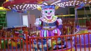 clown flying chair ride for sale 03