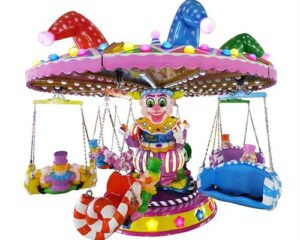 clown flying chair ride for sale