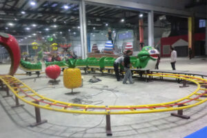 Fruit worm roller coaster for sale 03
