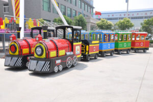 Smile trackless train ride for sale 01