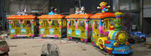 cheap kid track train ride manufacturer and supplier