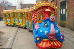 elephant trackless train ride for sale