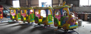 kid cartoon track train ride manufacturer