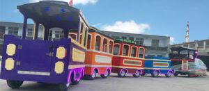 royal trackless train ride manufacturer
