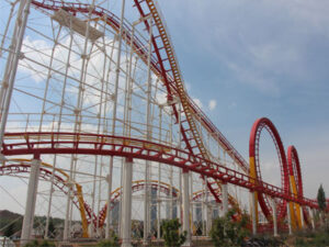 6 loop roller coaster ride for sale 03