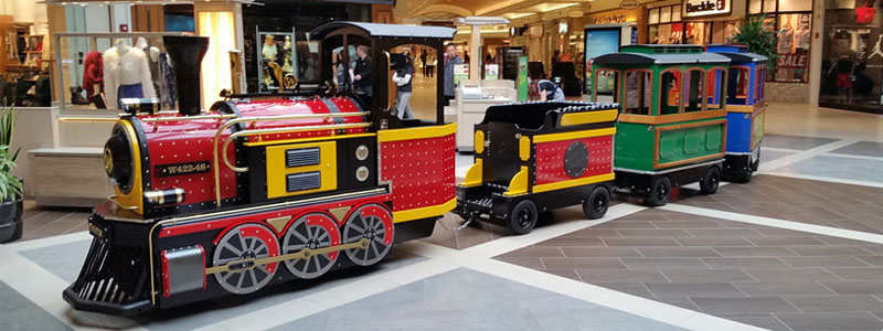 shopping mall trackless train manufacturer