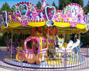 16 seats merry go round ride 01