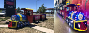 thomas trackless train photo feedback from Australia clients