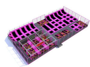 indoor trampoline park equimpent 014
