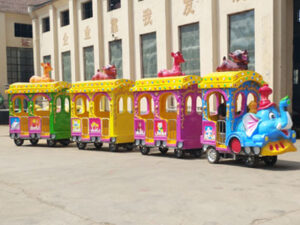 elephant trackless train rides supplier and manufacturer