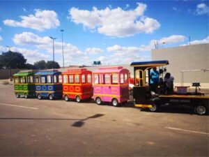 Beston mall trackless train In South Africa