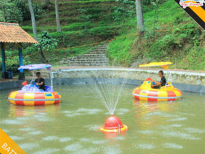 bumper boat in Indonesia