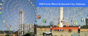 Beston 50M ferris wheel ride in Pakistan