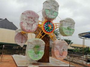 Beston Double Mini Ferris Wheel Ride For Sale