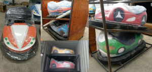 battery bumper car packing & delivery