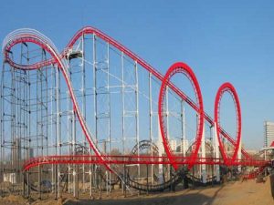 Beston roller coaster rides installation in Bangladesh