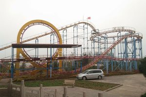 3-Loop Roller Coaster Rides Manufacturer