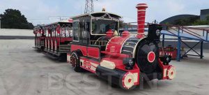 Beston Diesel Trackless Train For Sale