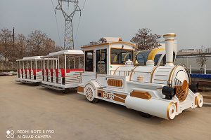 Beston Diesel Trackless Train Rides For Sale