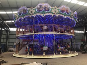 Double Decker Carousel Rides For Sale
