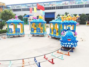 ocean trackless train rides for sale