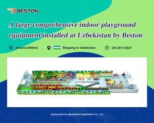 Soft Playground Equipment Delivery To Uzbekistan