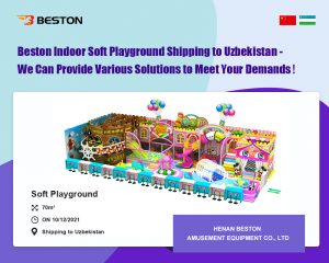 Soft Playground Equipment To Uzbekistan