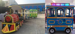 Beston Trackless Train Rides In Ukraine