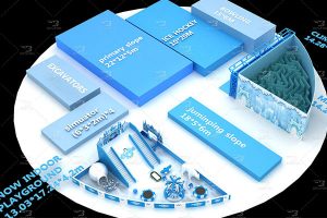 Ice Snow Indoor Playground In Saudi Arabia