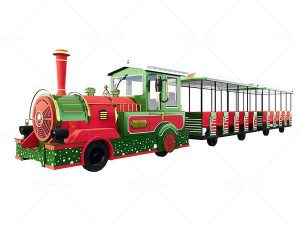 Christamas trackless train rides price