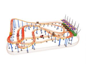 Wild Mouse Roller Coaster For Sale