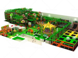 indoor soft playground equipments for children