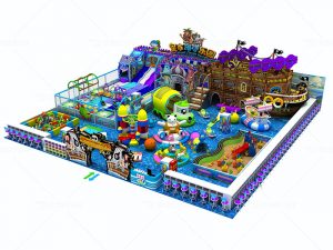 ocean theme soft indoor playground equipments for sale