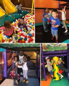 Beston indoor soft playground equipment in USA