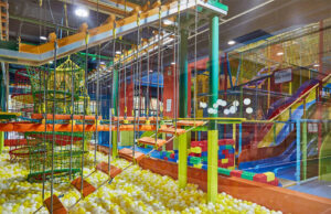 indoor playground equipment in indoor fun center
