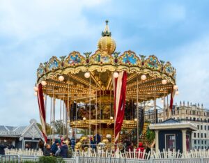 Beston 16 seats carousel rides for sale