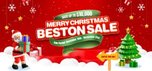 christmas promotion of Beston amusement rides
