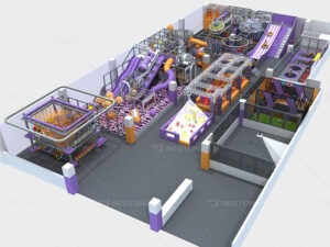 BESTON kids indoor soft playground equipment for sale