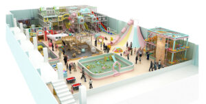 Beston indoor soft playground equipment in Kazakhstan (1)