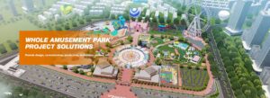 whole amusement park project solution from Beston Rides
