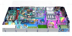 Kids indoor playground equipmnts in Indonesia